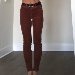 American Eagle Brown Corduroy Pants 00S